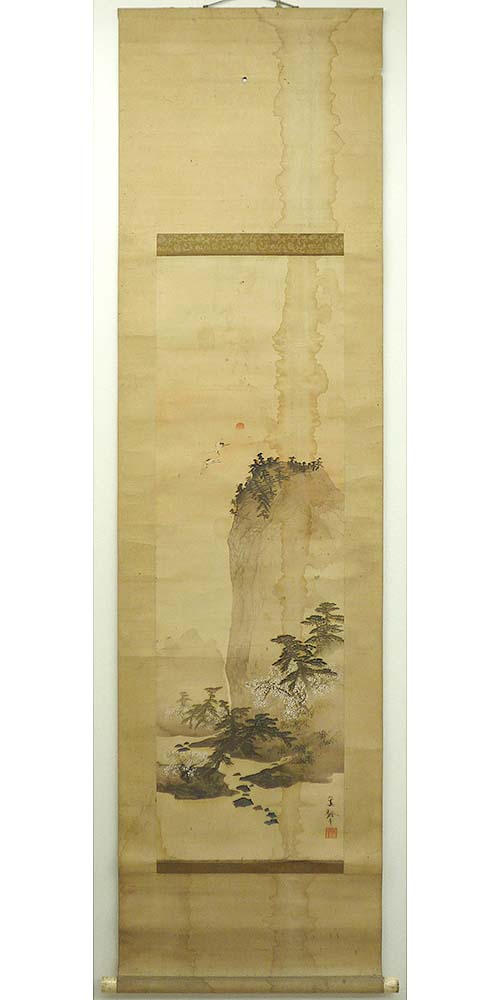 蓬莱山図