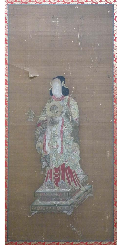 修復前の本紙の全体写真