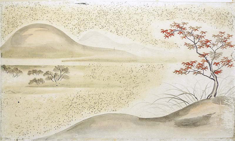 襖本紙　其の三の修復後